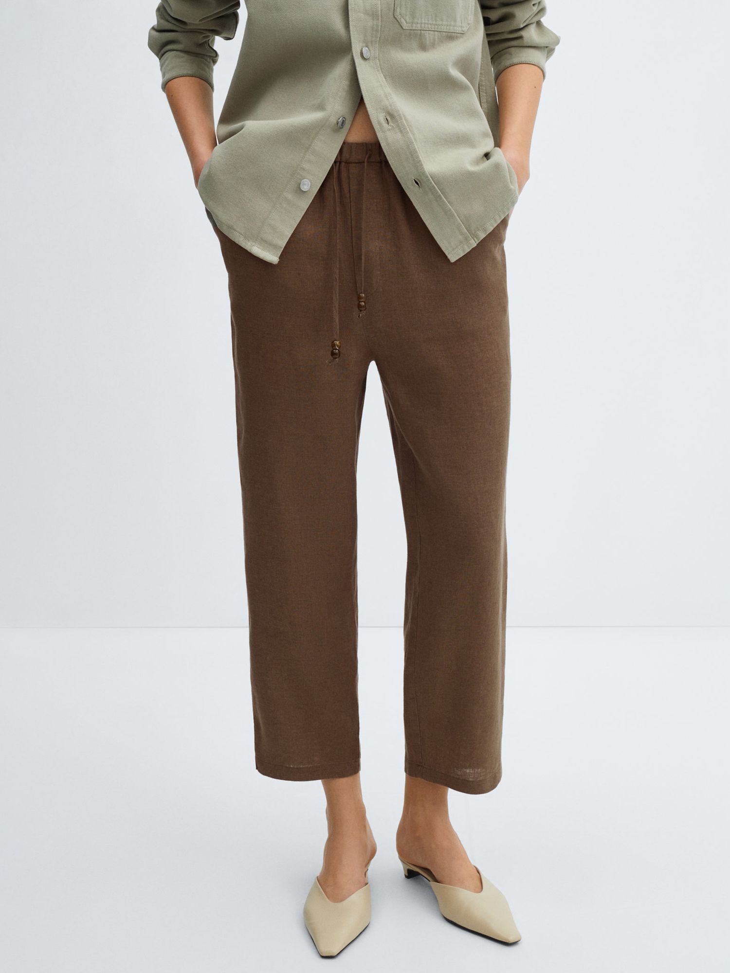 A New Day High-Rise Brown Ankle Pants - Sz 18