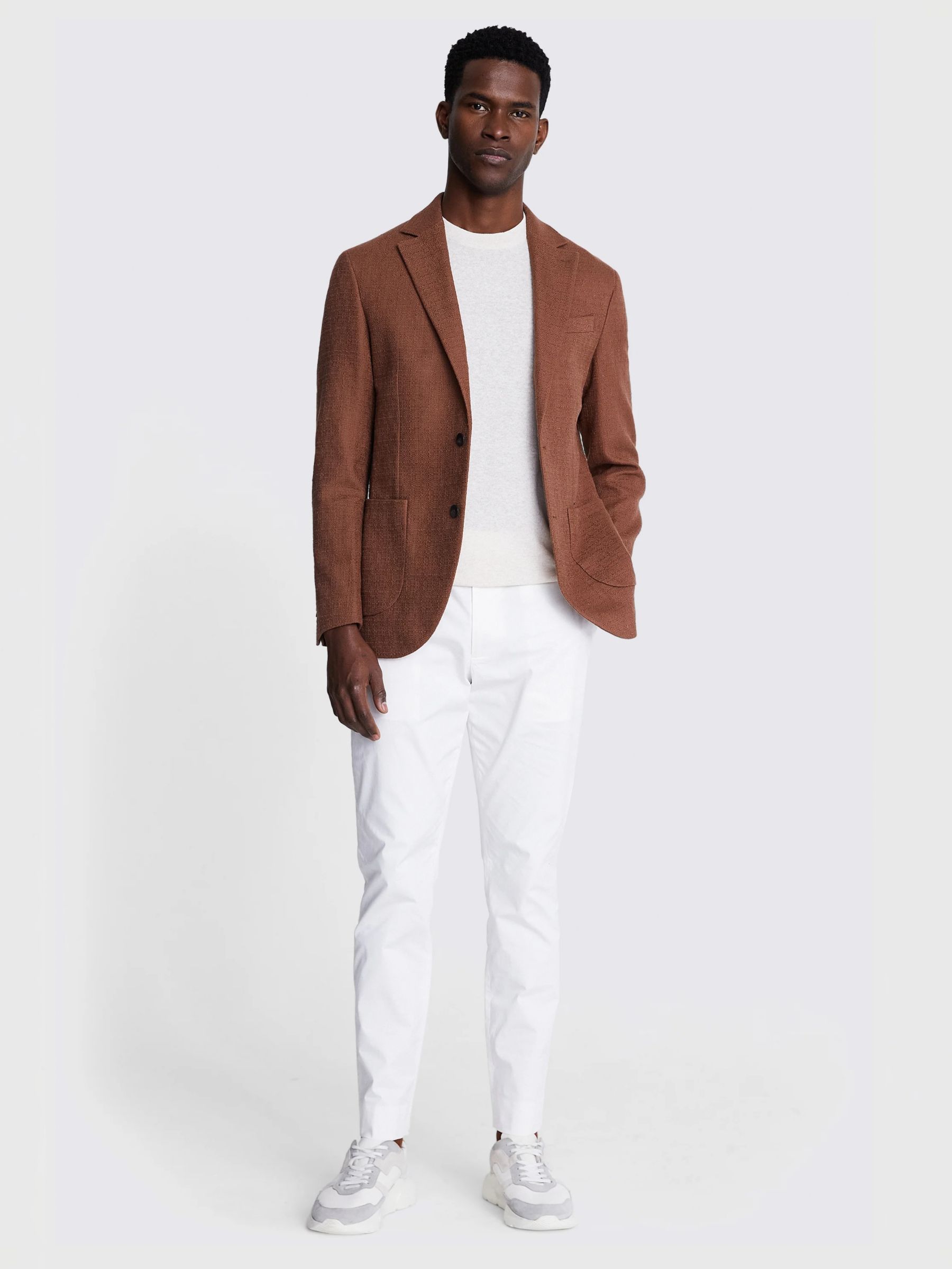 Buy Moss Hoxton Jacket, Brown Online at johnlewis.com