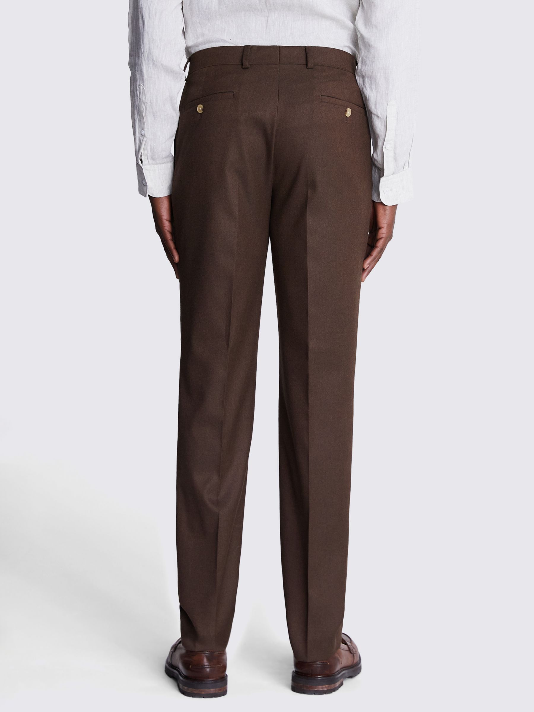 Buy Moss Tailored Fit Flannel Trousers Online at johnlewis.com