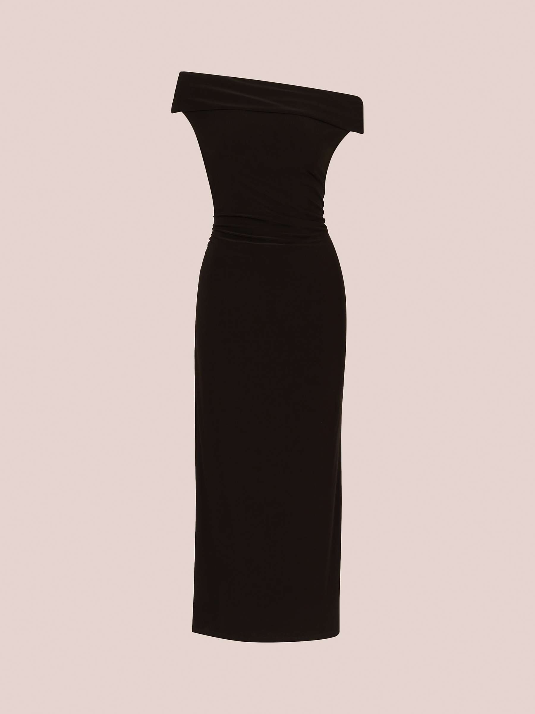 Buy Adrianna by Adrianna Papell Matte Jersey Maxi Dress, Black Online at johnlewis.com