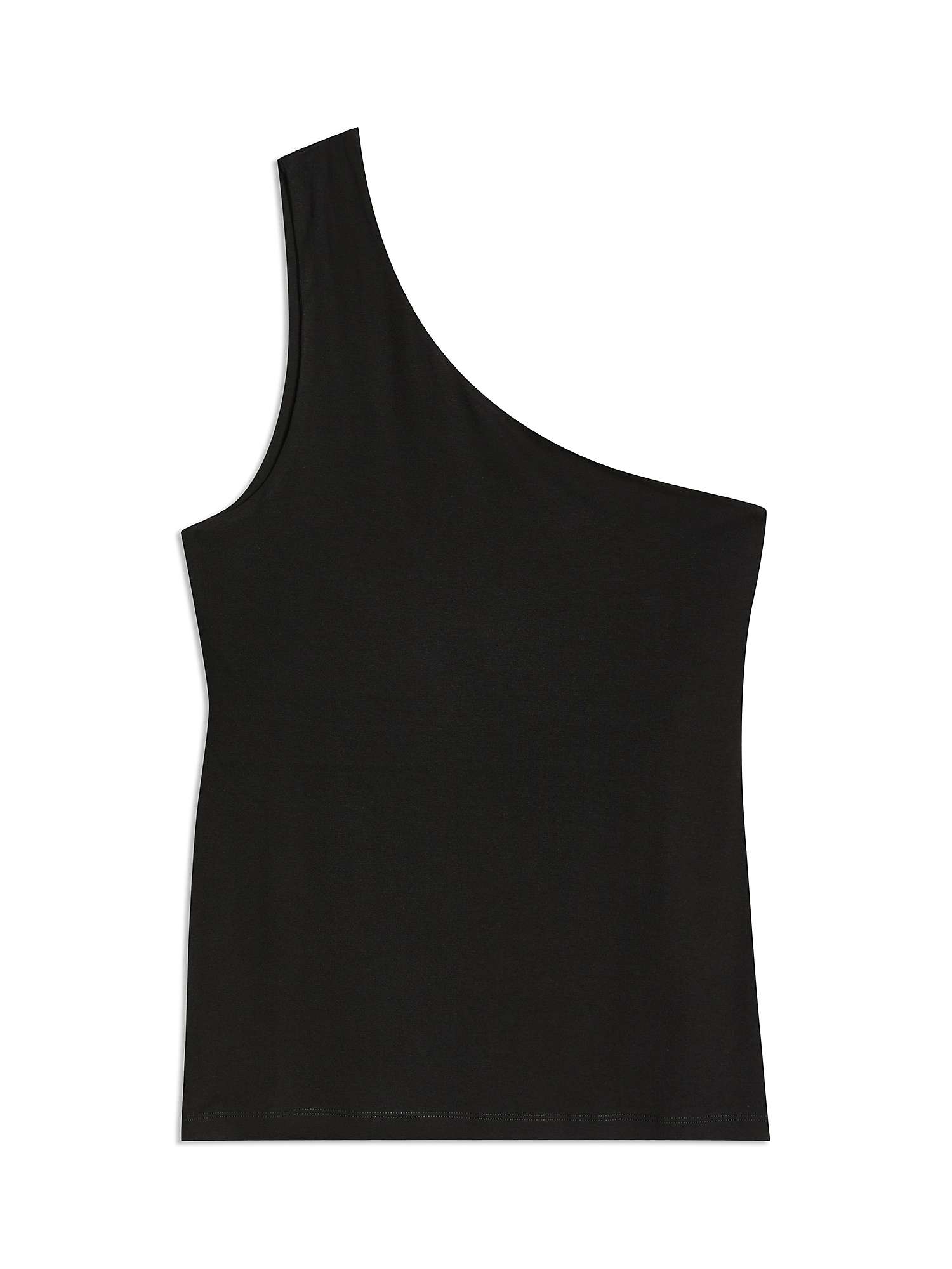 Buy Albaray One Shoulder Top, Black Online at johnlewis.com