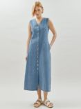 Albaray Denim Shirt Dress, Indigo