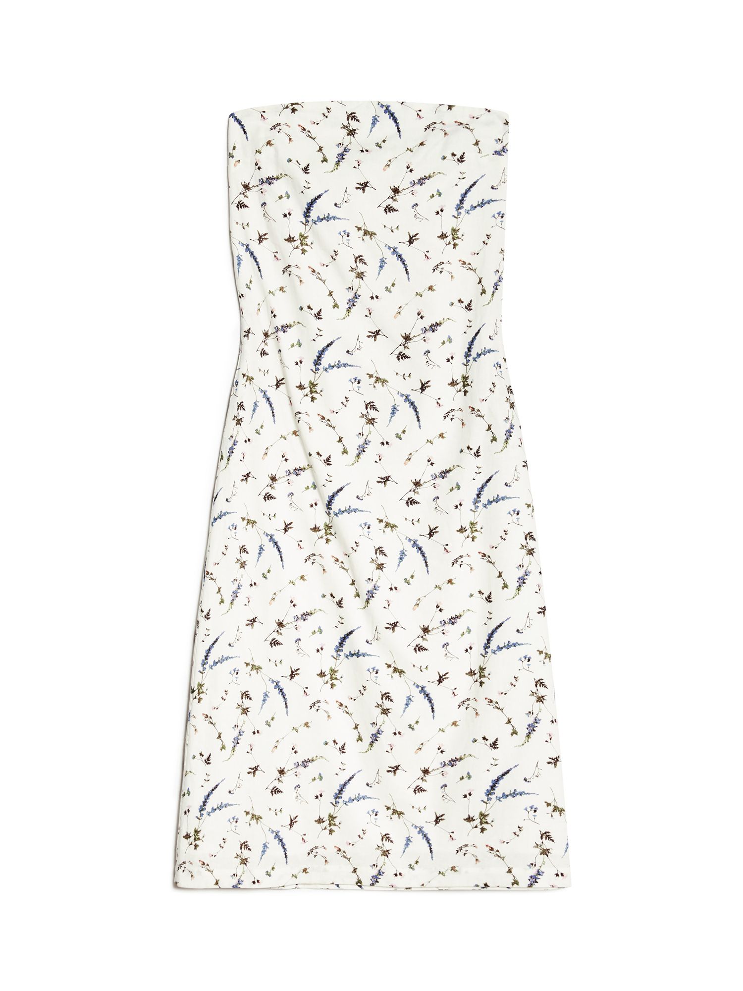 Buy Albaray Sprig Floral Bandeau Maxi Dress Online at johnlewis.com