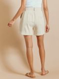 Albaray Cotton Linen Blend Twill Shorts, Sand