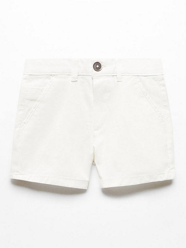 Mango Baby Berchi Shorts, White