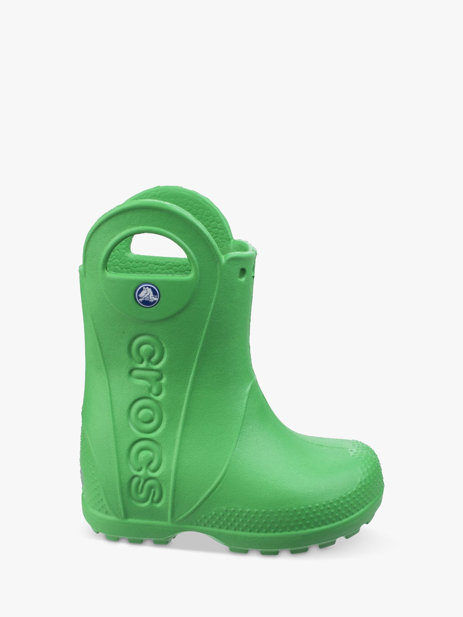 Crocs Kids' Handle It Rain Wellington Boots, Green, 1