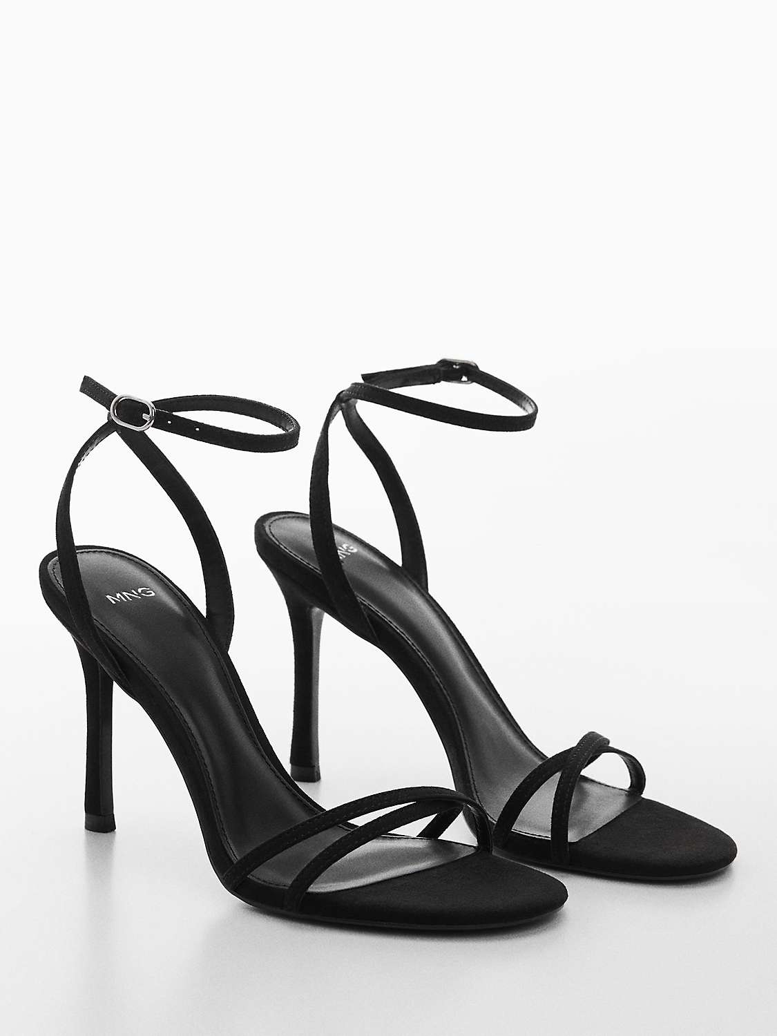Buy Mango Lula Stiletto Heel Sandals Online at johnlewis.com