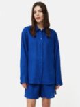 Jigsaw Relaxed Linen Shirt, Blue