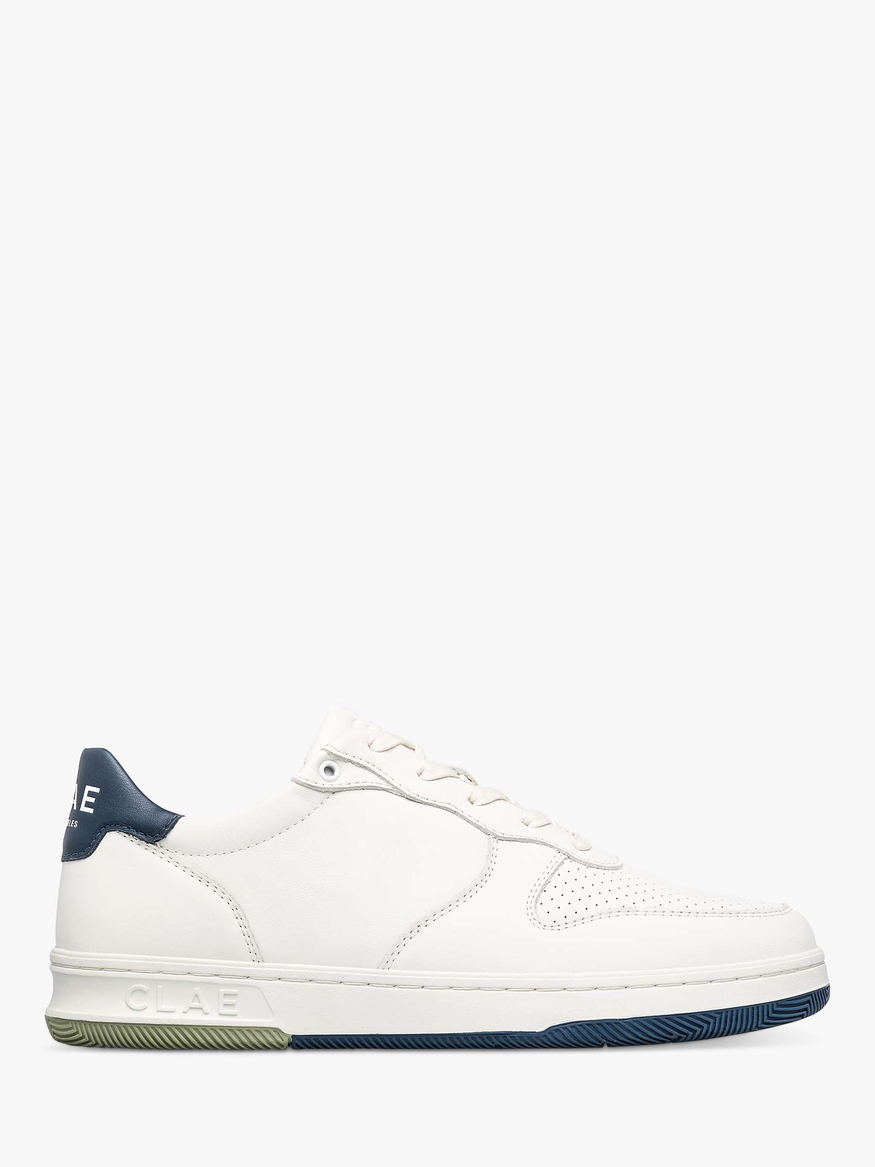 Buy CLAE Malone Apple Leather Trainers Online at johnlewis.com