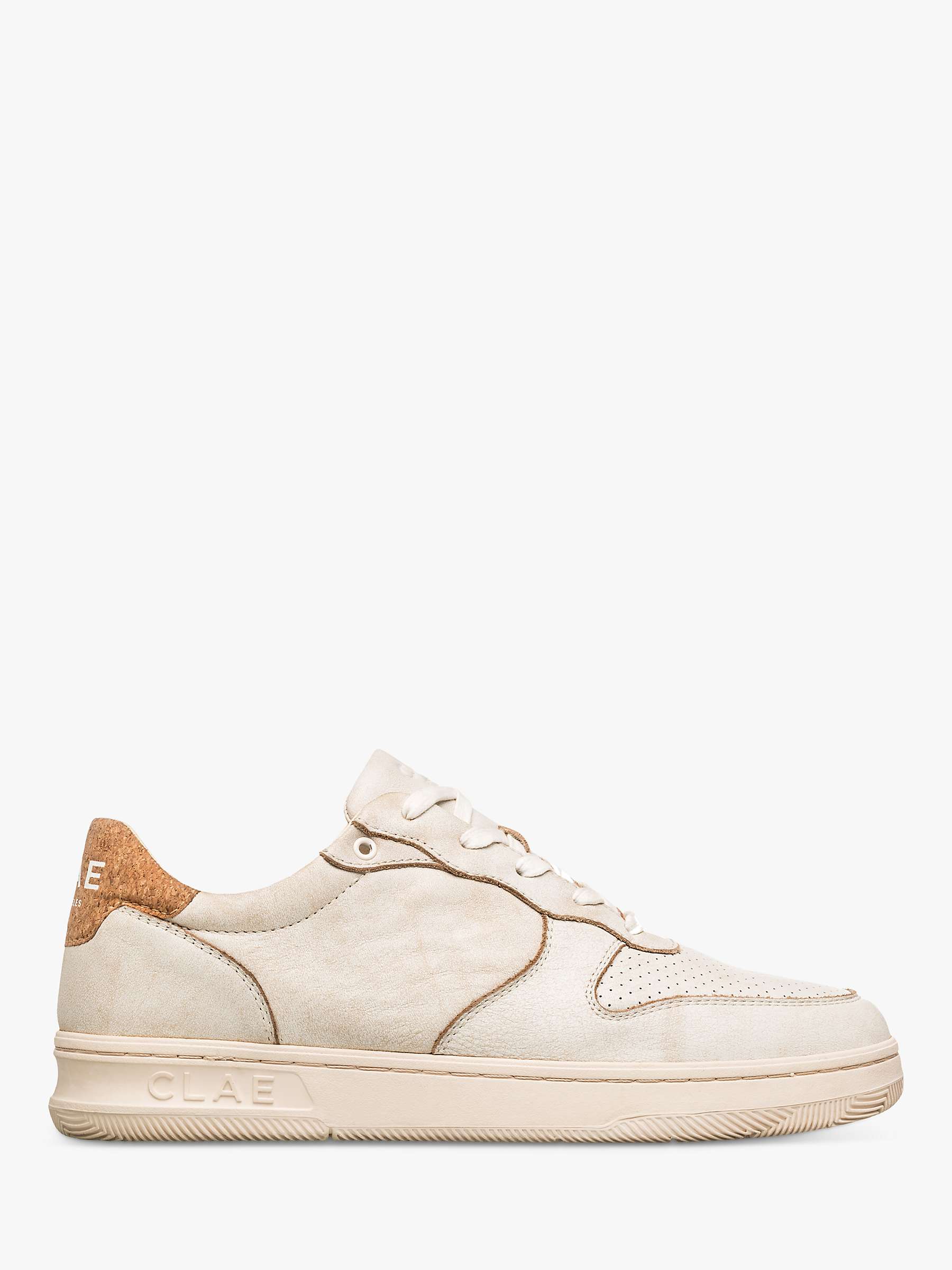 Buy CLAE Malone Apple Leather Trainers Online at johnlewis.com