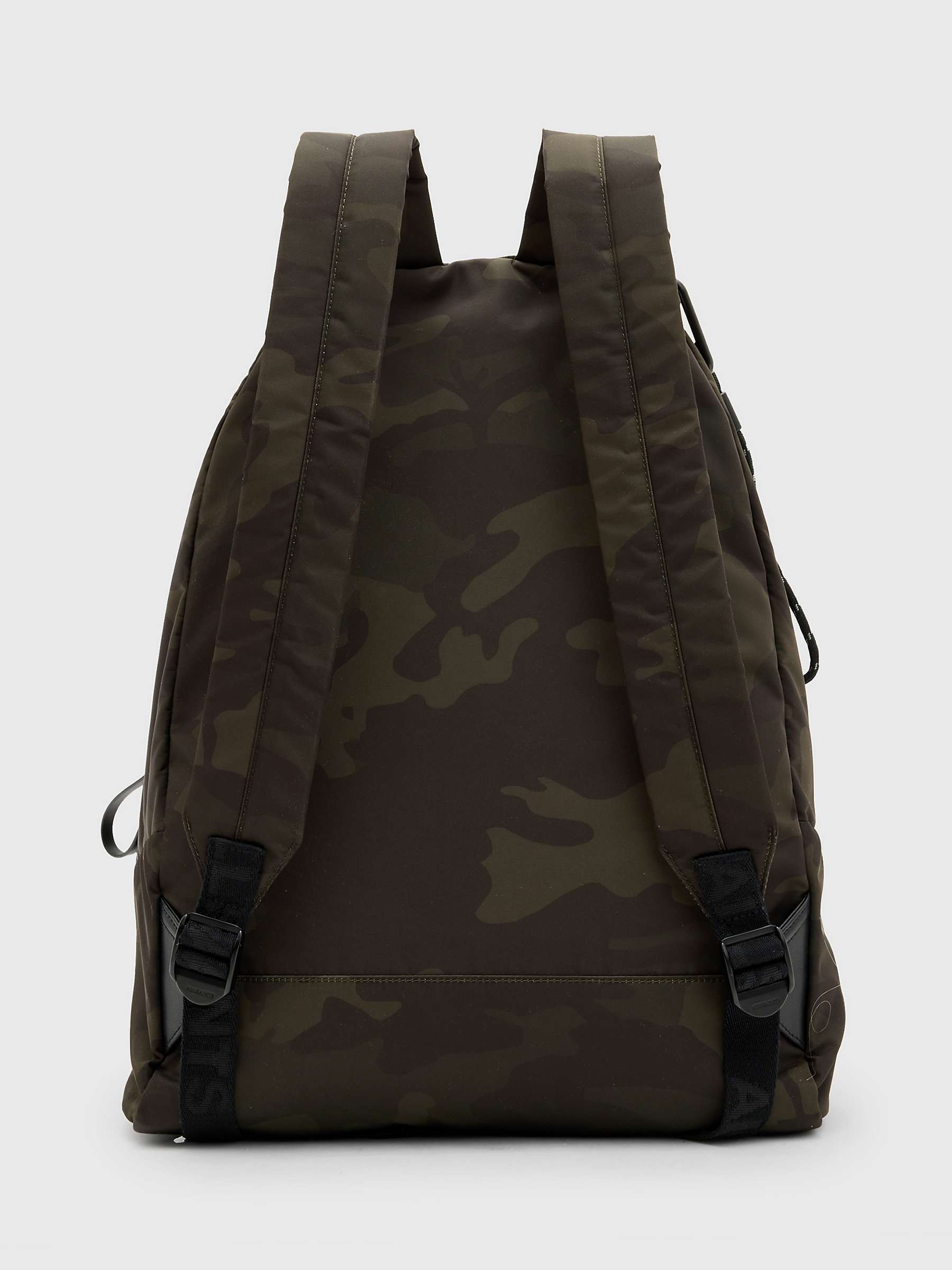 Buy AllSaints Carabiner Backpack, Camo Online at johnlewis.com