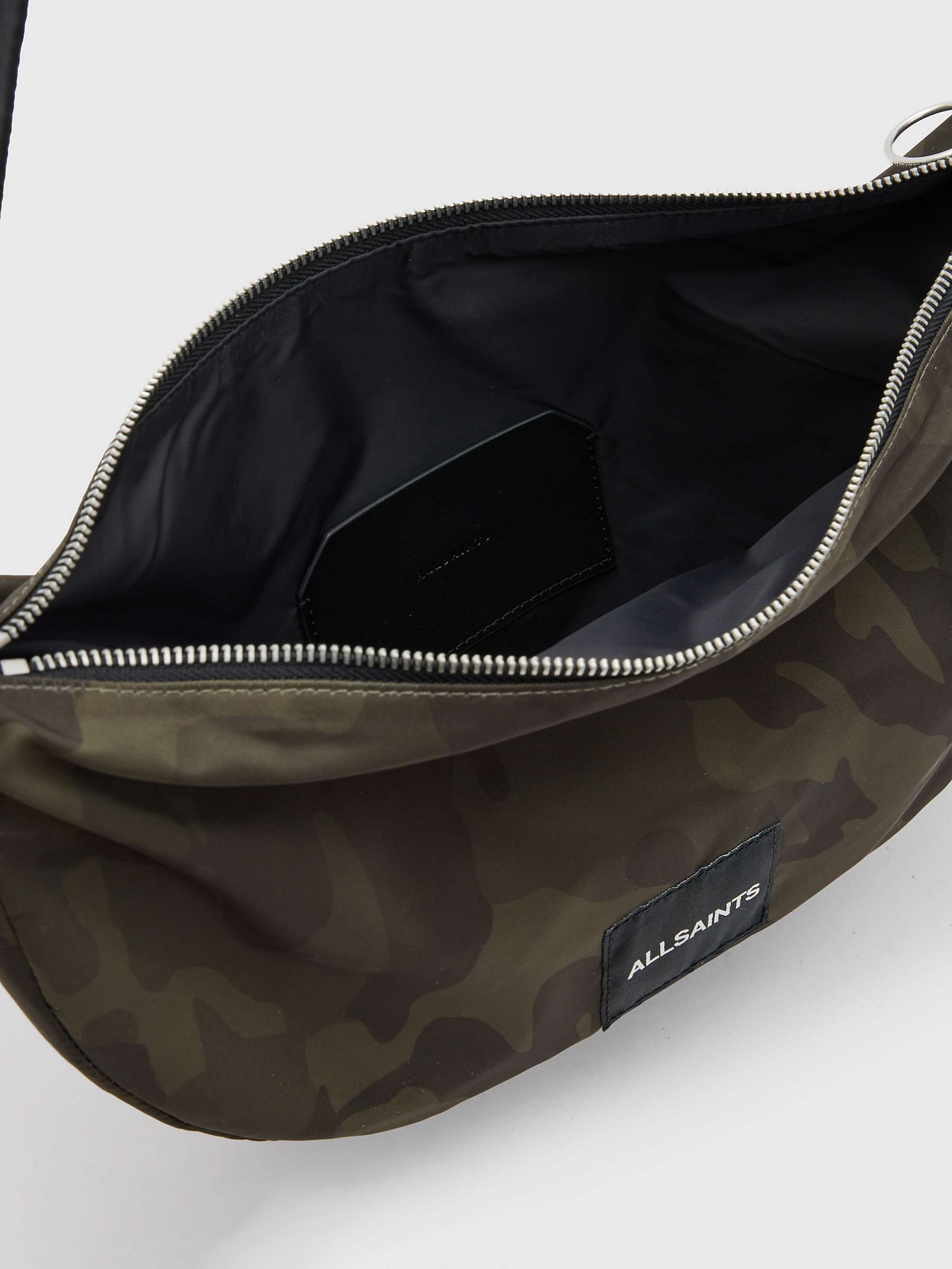 Buy AllSaints Koy Crossbody Bag, Dark Camo Online at johnlewis.com