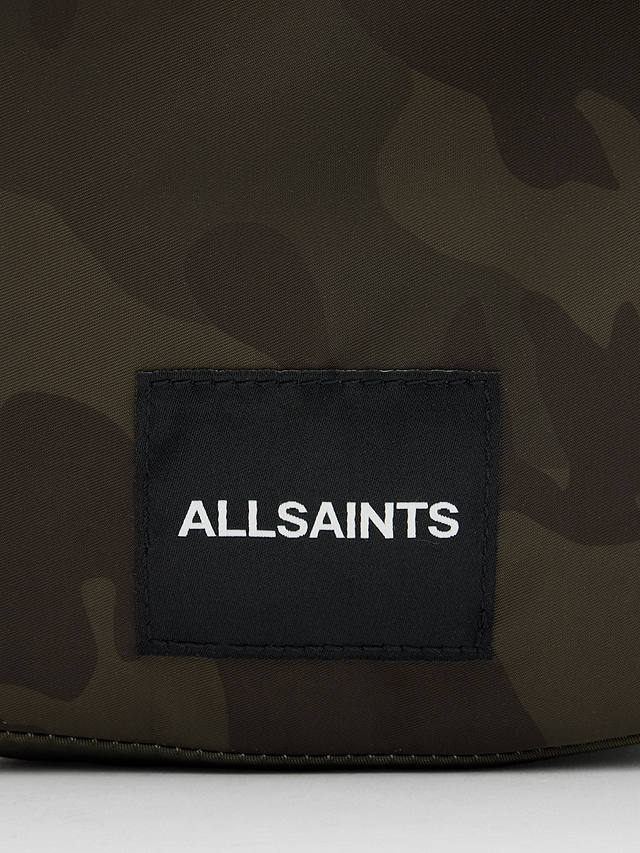 AllSaints Koy Crossbody Bag, Dark Camo