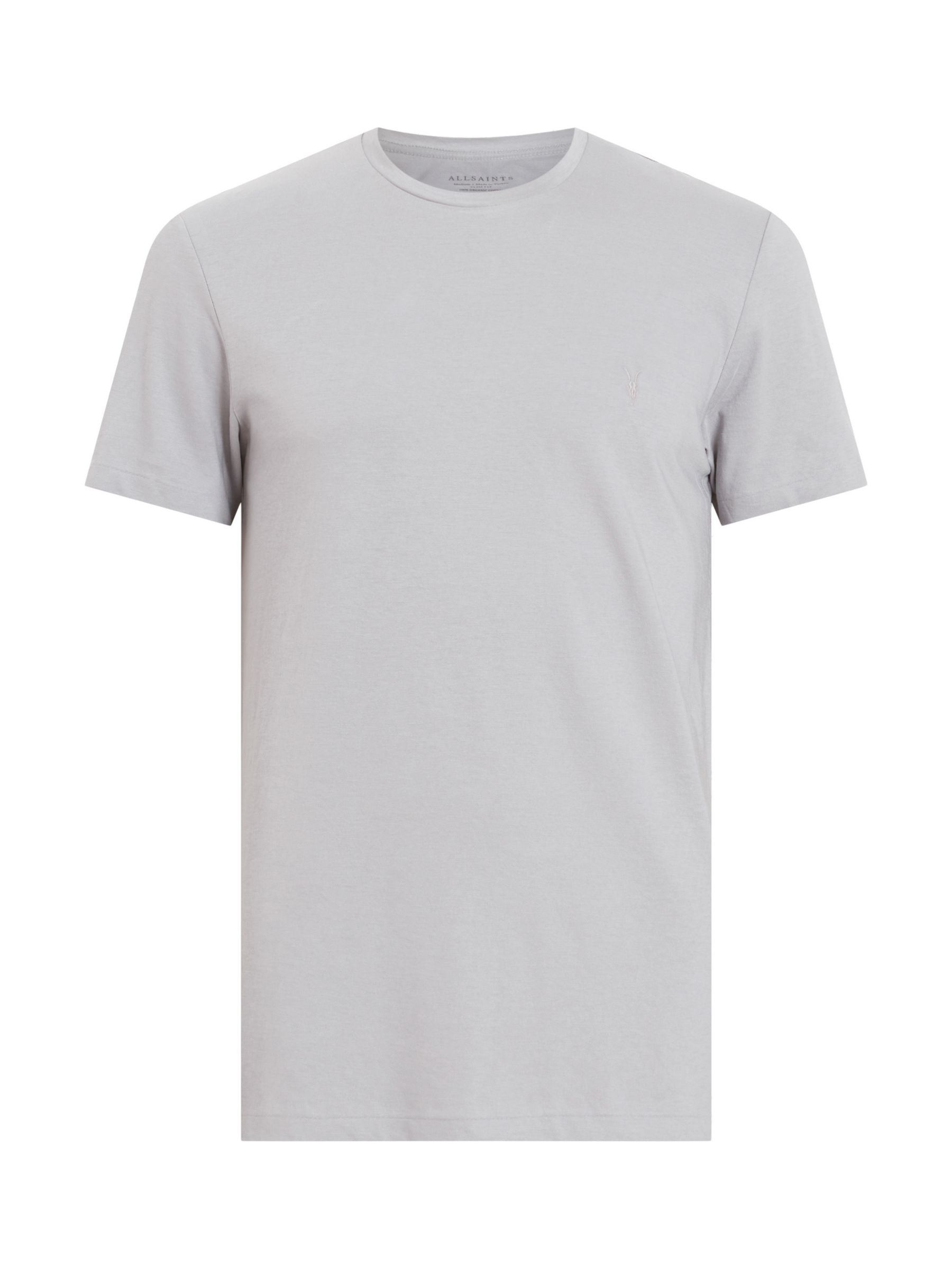 AllSaints Tonic Crew Neck T-Shirt, Skyline Grey, M