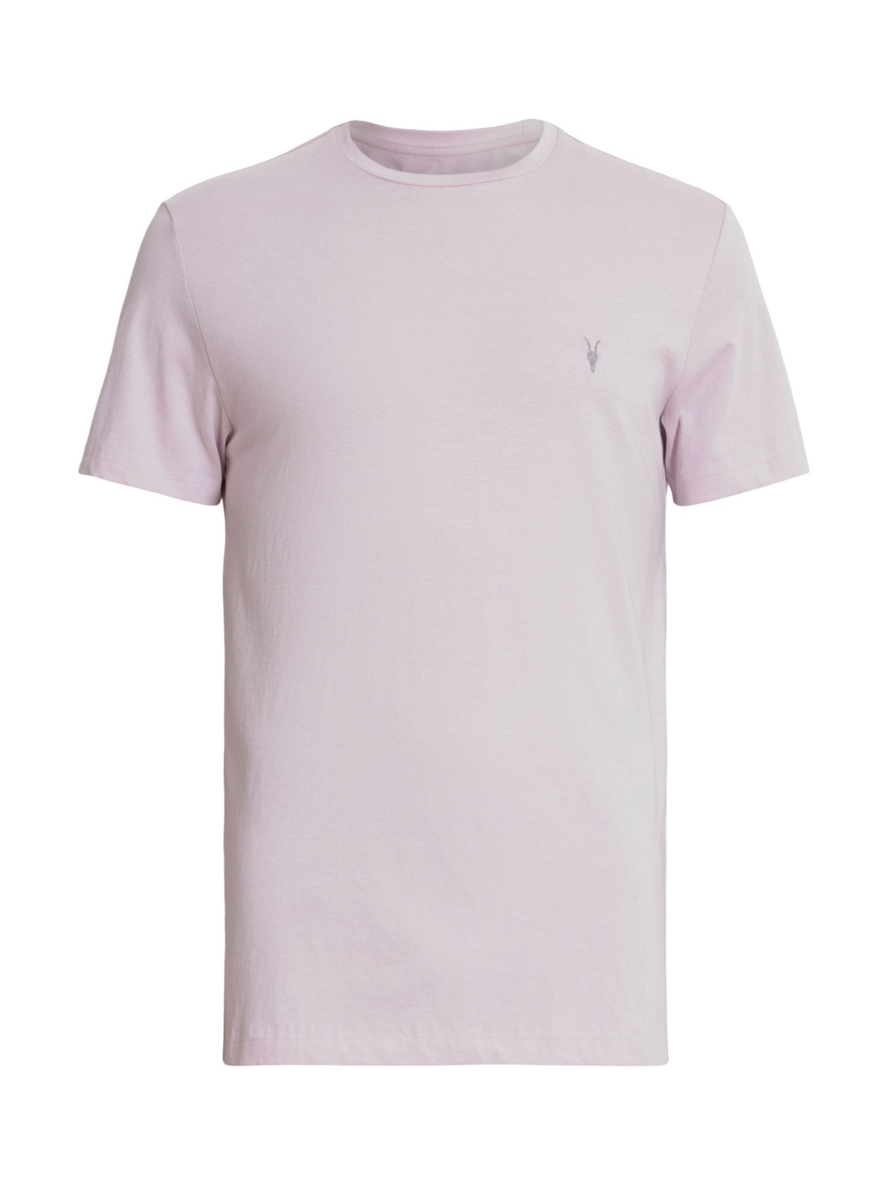 AllSaints Tonic Crew Neck T-Shirt, Sugared Lilac, L