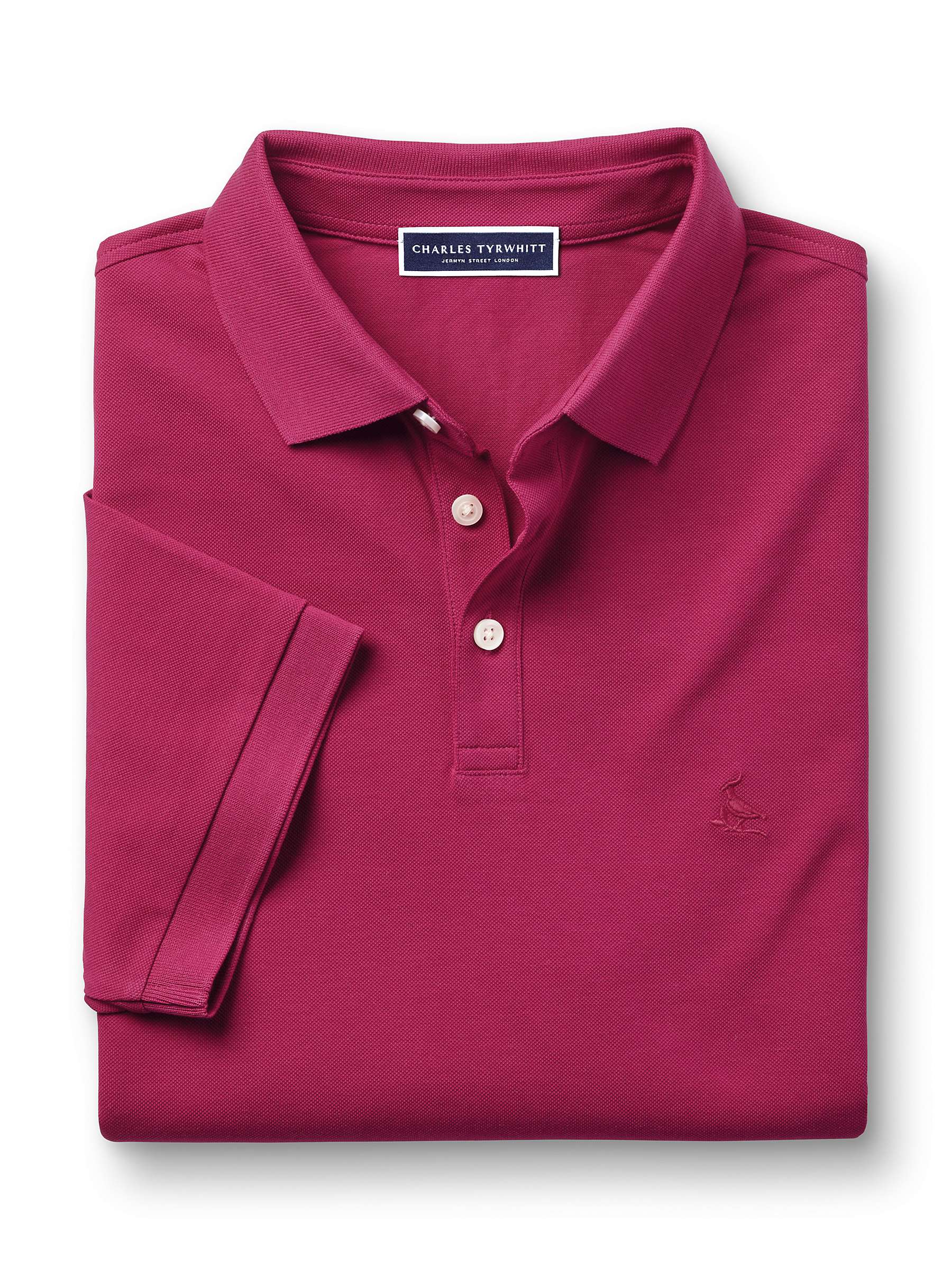 Buy Charles Tyrwhitt Short Sleeve Polo Shirt Online at johnlewis.com