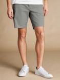 Charles Tyrwhitt Cotton Stretch Chino Shorts, Light Grey