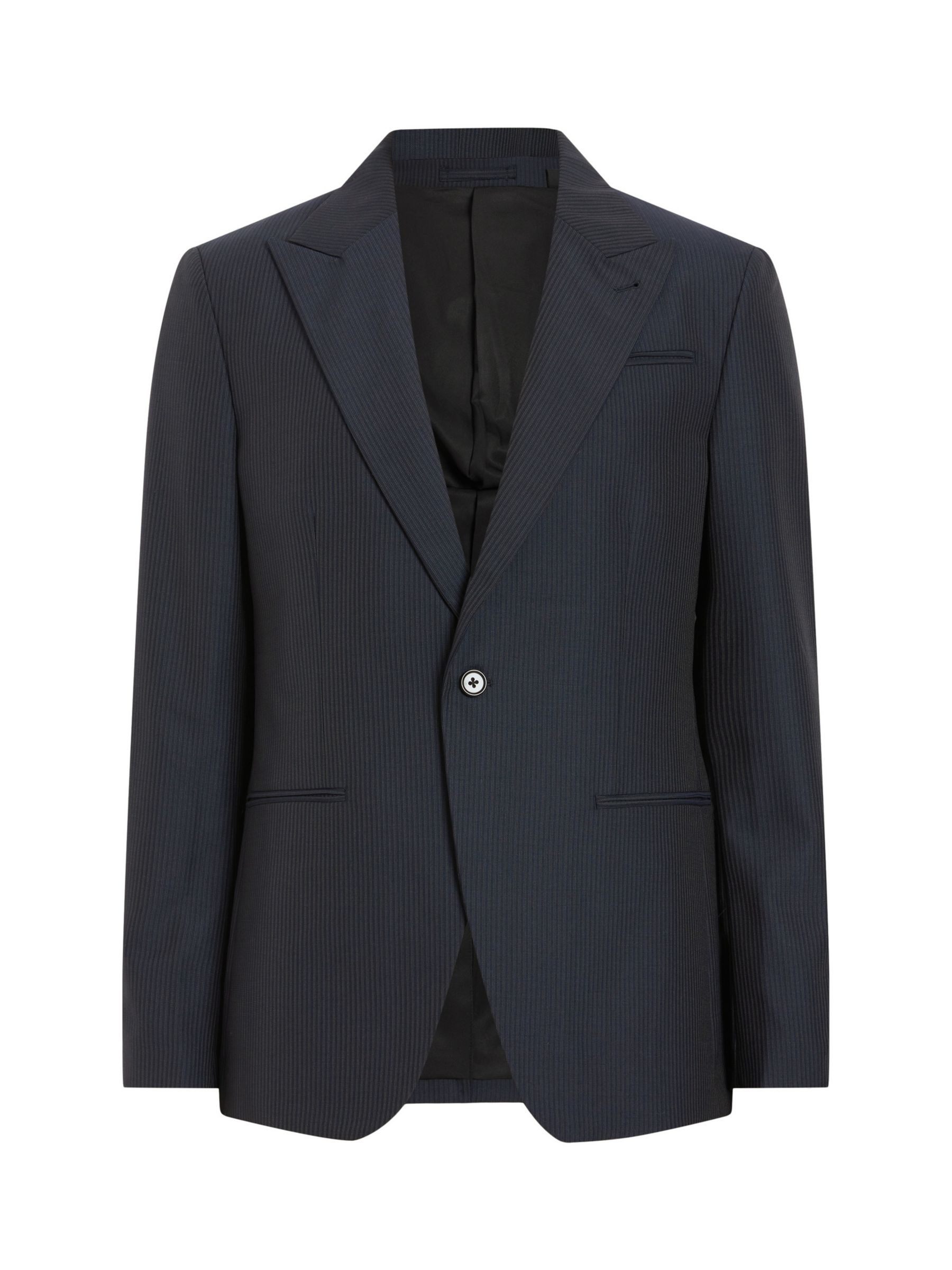 Buy AllSaints Howling Relaxed Fit Wool Blend Suit Jacket, Ink Blue Online at johnlewis.com