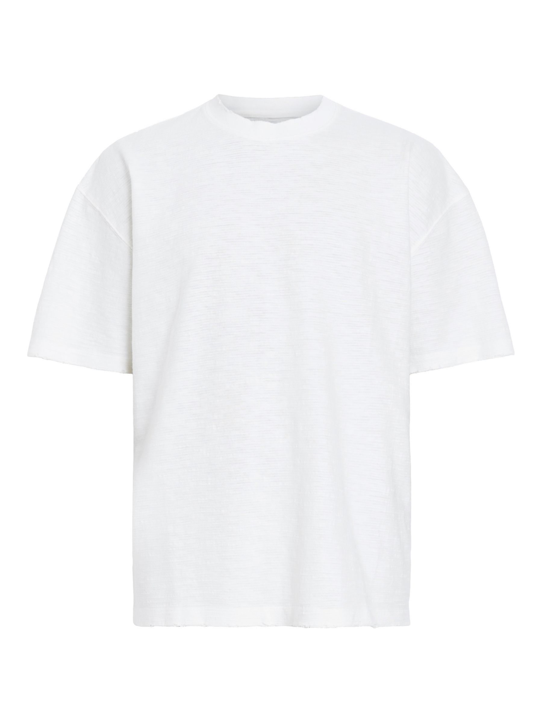 AllSaints Aspen Oversized Short Sleeve T-Shirt, Lilly White, XS