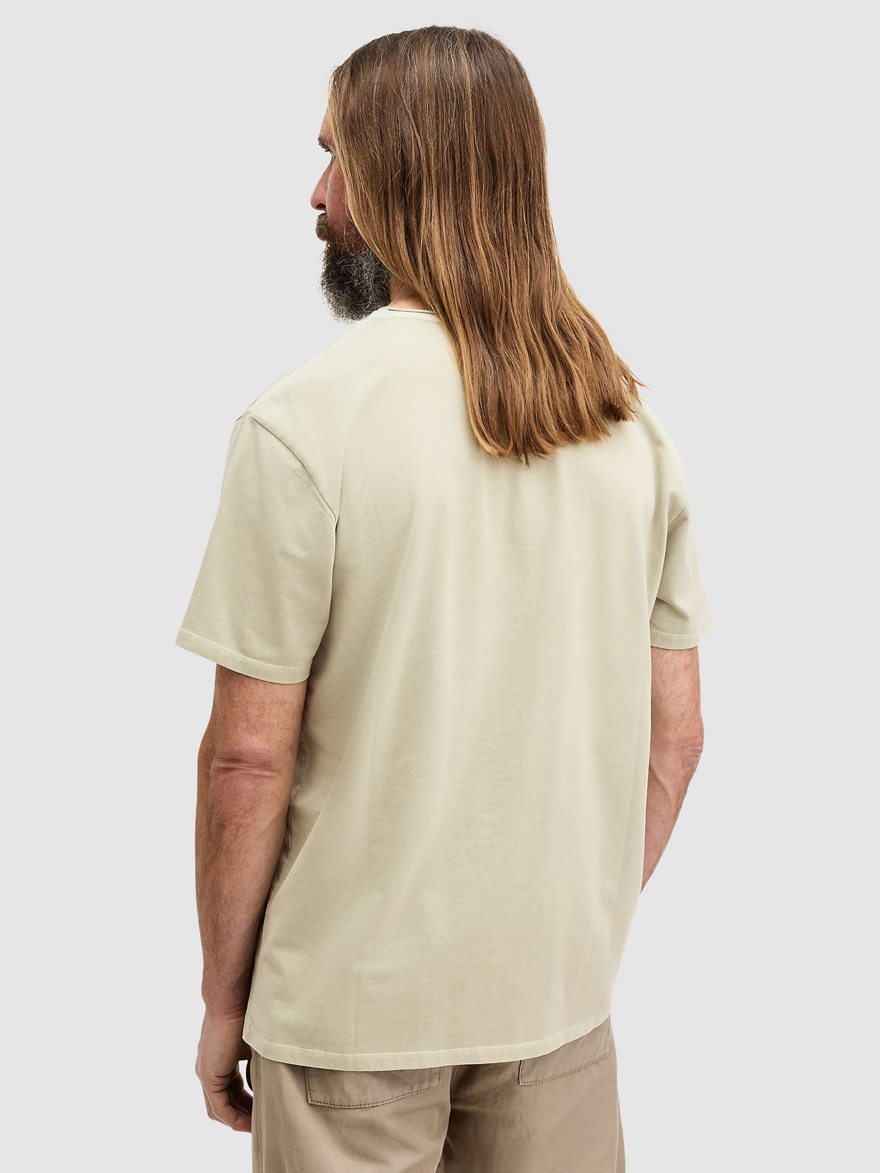 Buy AllSaints Bodega Short Sleeve Organic Cotton T-Shirt Online at johnlewis.com