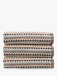 Christy Carnaby Stripe Towels, Timeless Neutral