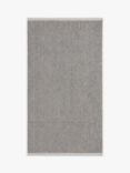 John Lewis Textured Towels, Graphite