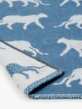 John Lewis Jungle Animal Towels, Bluestone