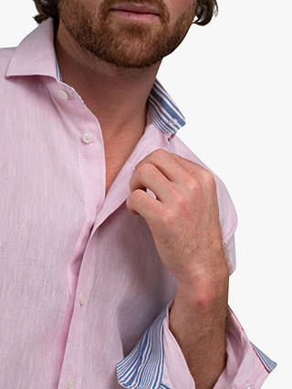 KOY Linen Shirt, Pink