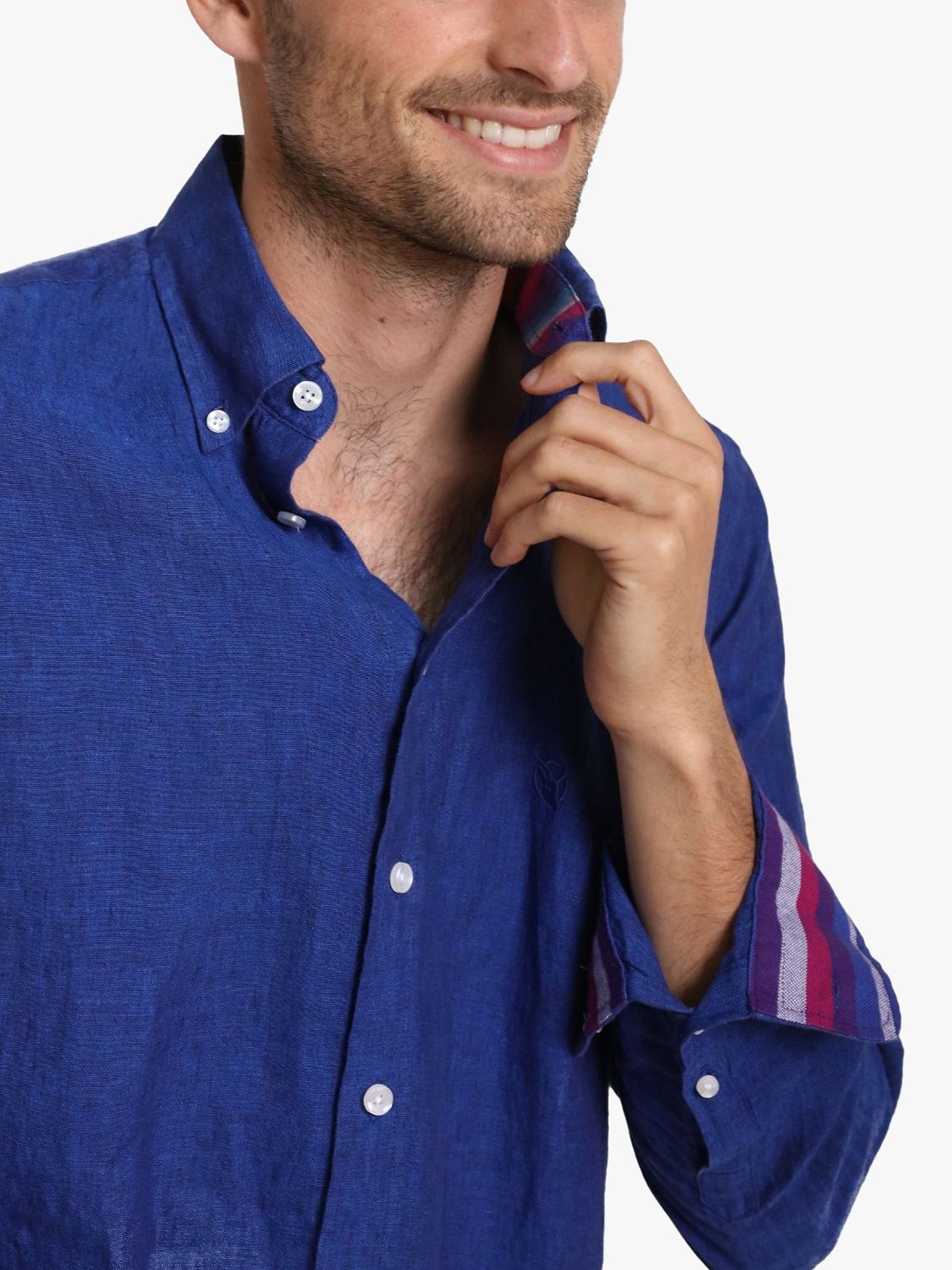 Buy KOY Linen Shirt Online at johnlewis.com