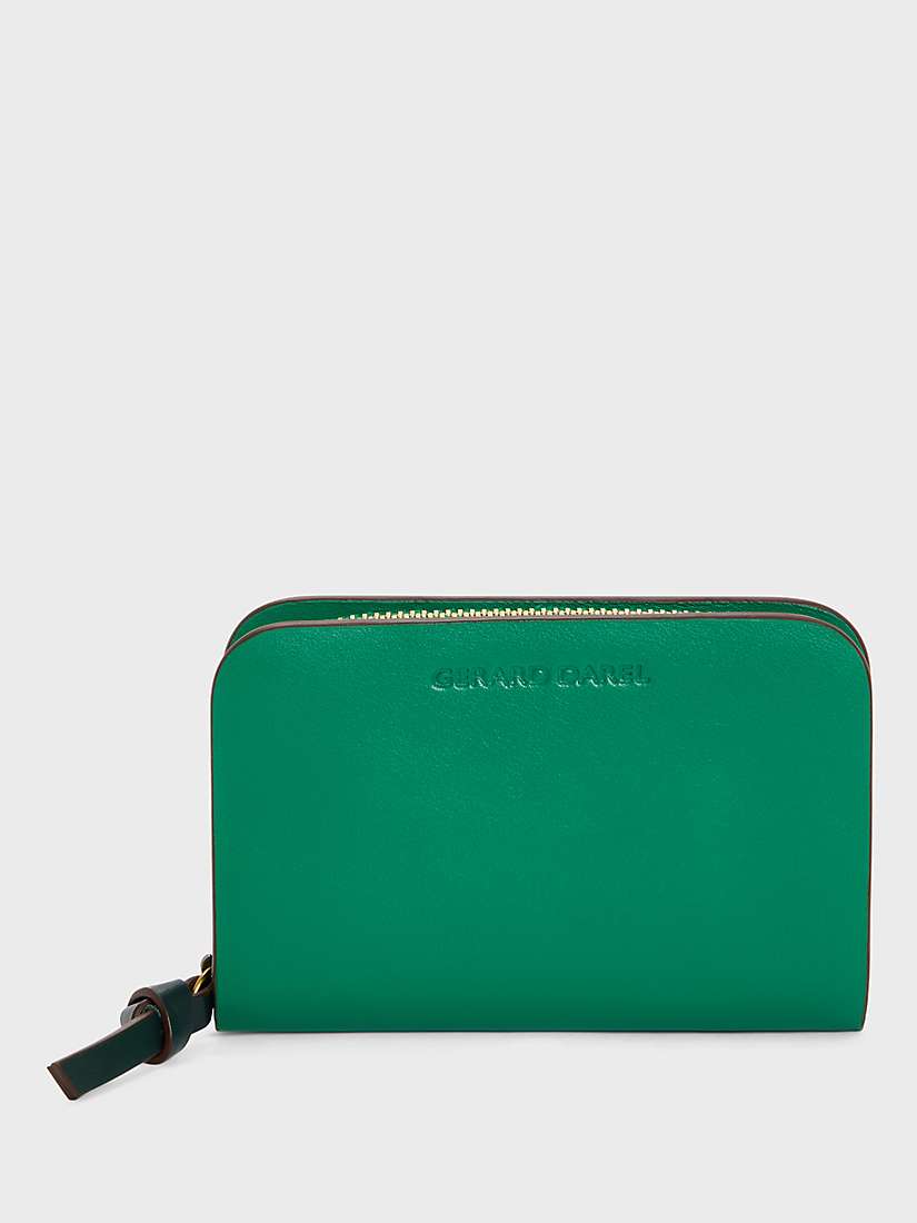 Buy Gerard Darel Mini Leather Wallet, Green/Watergreen Online at johnlewis.com