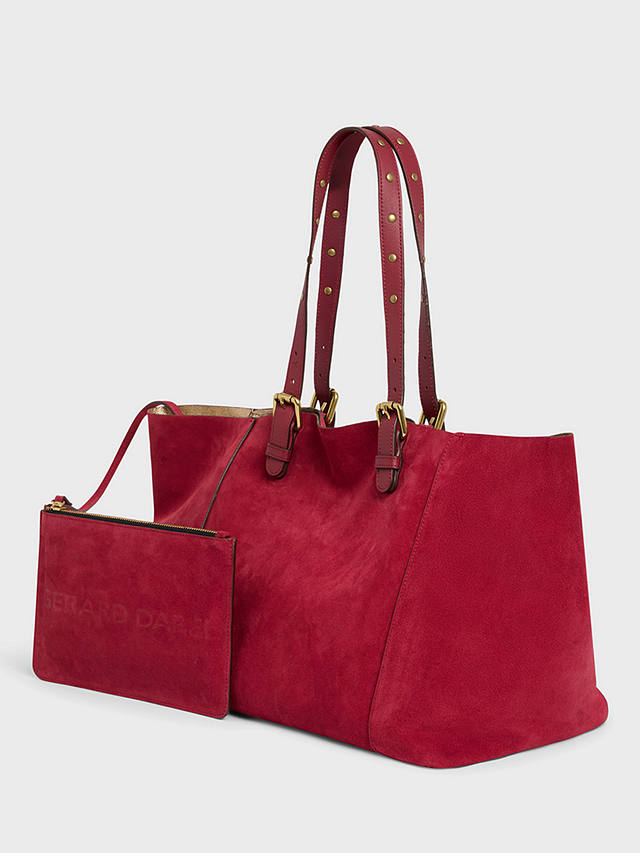 Gerard Darel Simple Leather Bag, Pomegranate