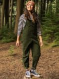 Passenger Meadows Corduroy Dungarees, Fir Tree