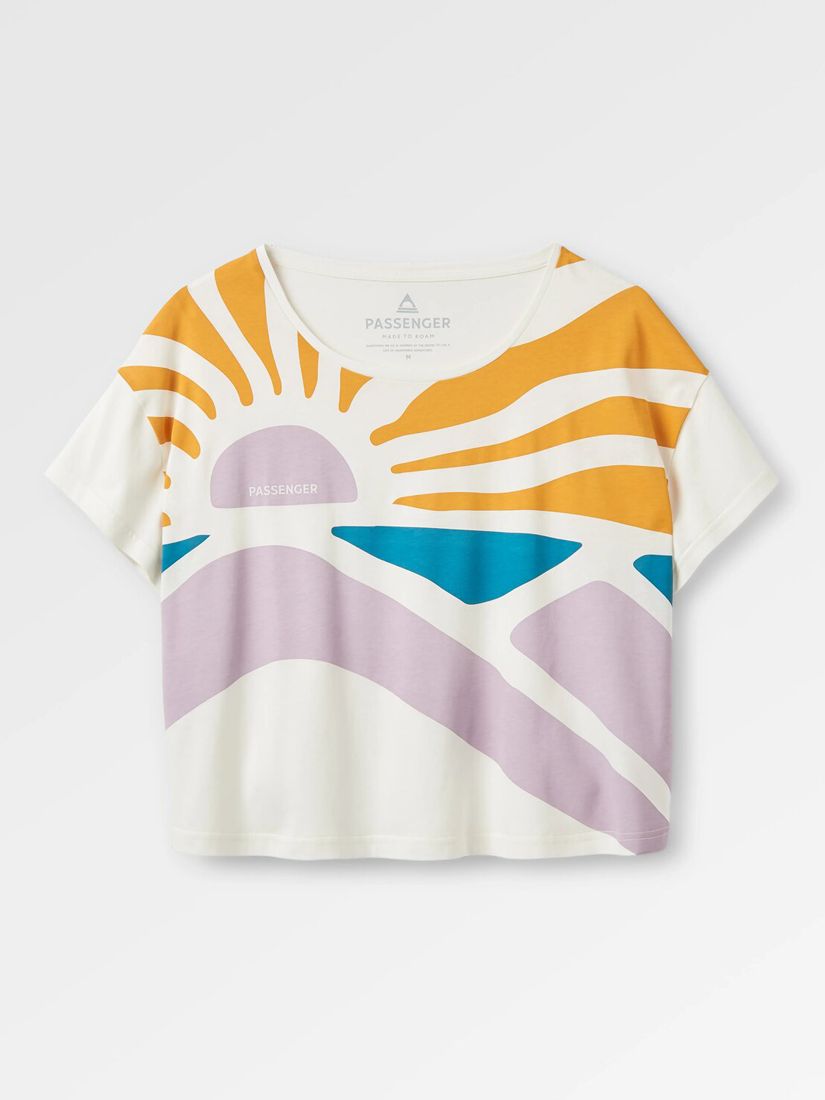 Passenger Sun Marsh T-Shirt, Marshmallow, XS