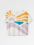 Passenger Sun Marsh T-Shirt, Marshmallow, Marshmallow