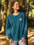 Passenger Friday Collective Sweatshirt, Blue Coral, Blue Coral