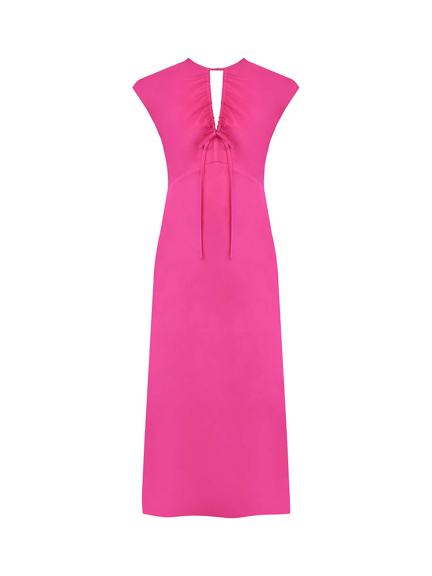 Buy Ro&Zo Arabella Satin Maxi Dress, Pink Online at johnlewis.com