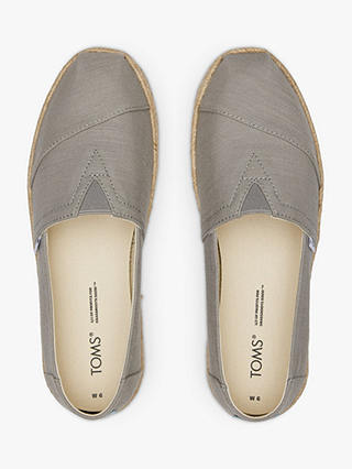 TOMS Alpargata Rope Espadrille Shoes, Grey