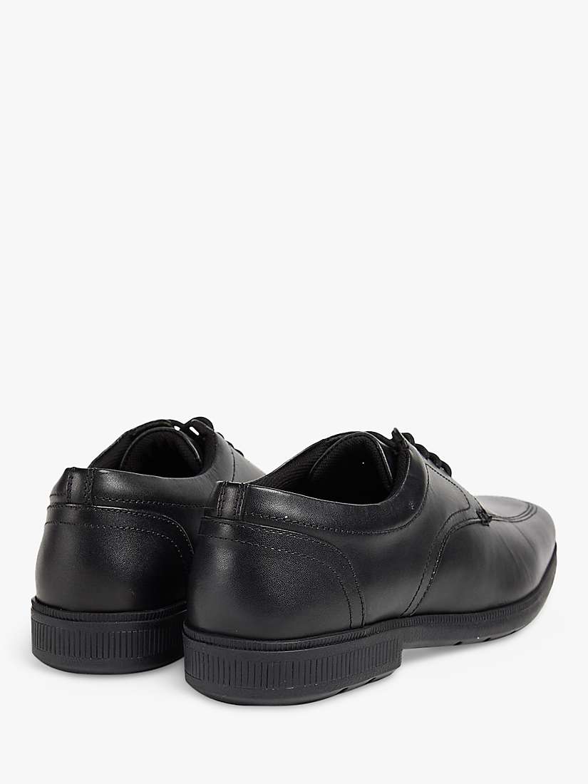 Buy Pod Kids' Hornet Leather Lace Up School Shoes, Black Online at johnlewis.com