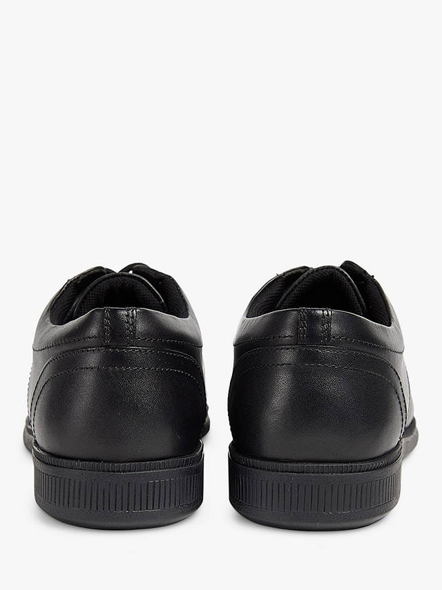 Pod Kids' Hornet Leather Lace Up School Shoes, Black