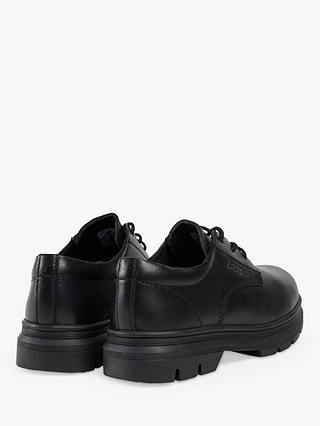 Pod Kids' Irene Leather Lace Up Shoes, Black