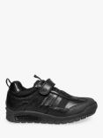 Pod Kids' Flow Skip Leather Trainers, Black