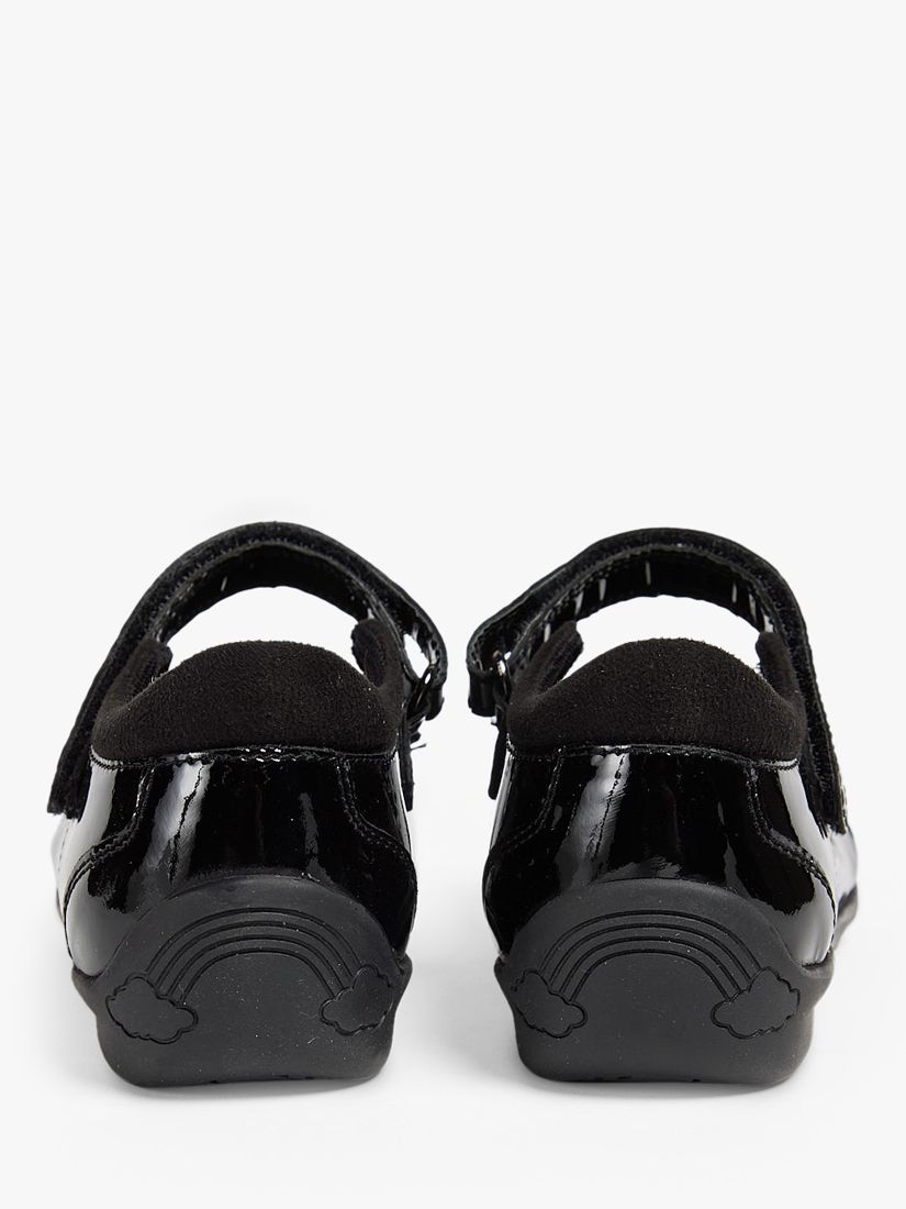 Pod Kids' Unibow Patent Leather Mary Jane Shoes, Black, 8 Jnr