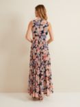 Phase Eight Vora Floral Tiered Maxi Dress, Multi