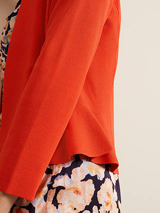 Phase Eight Salma Flare Hem Cardigan, Orange