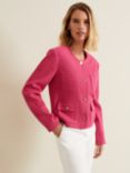 Phase Eight Ripley Boucle Jacket, Pink, Pink