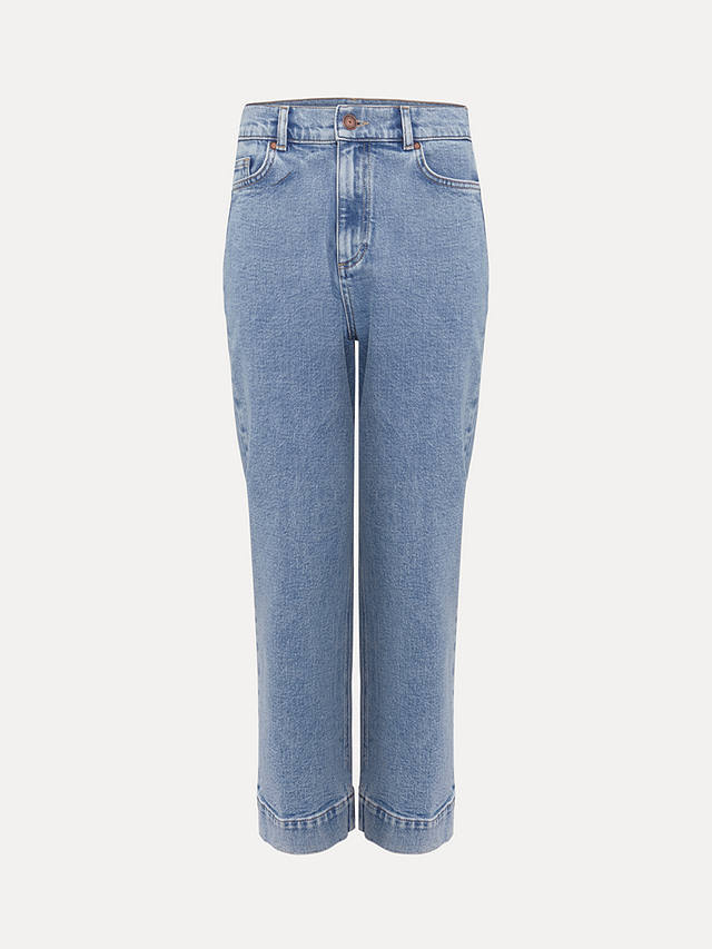 Phase Eight Lexi Cropped Jeans, Mid Wash
