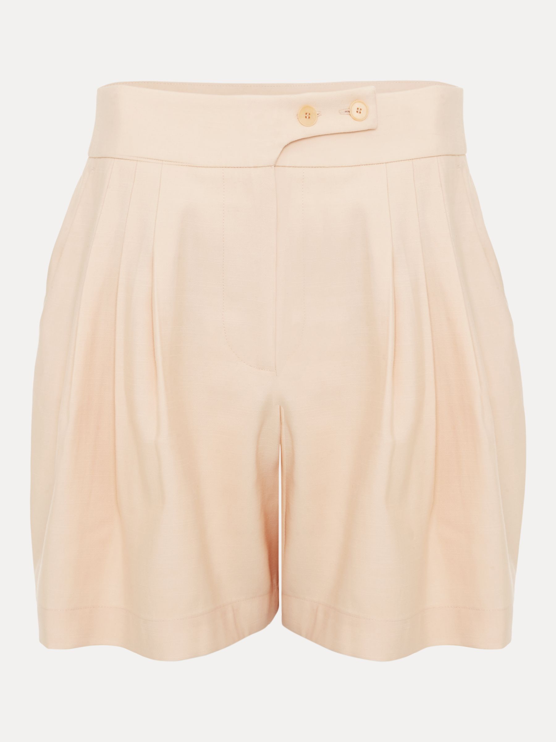 Phase Eight Bianca Ecovero Shorts, Coral, 12