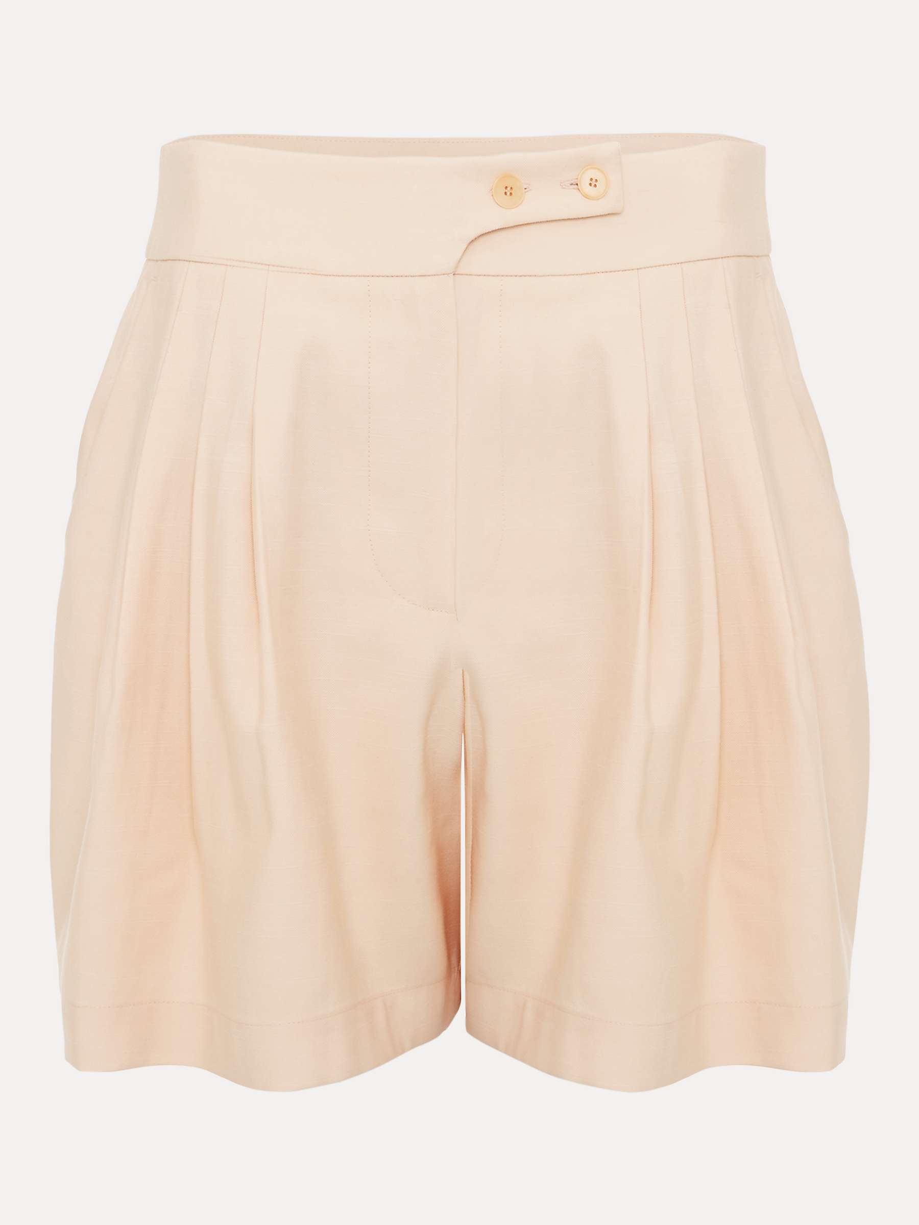 Buy Phase Eight Bianca Ecovero Shorts, Coral Online at johnlewis.com