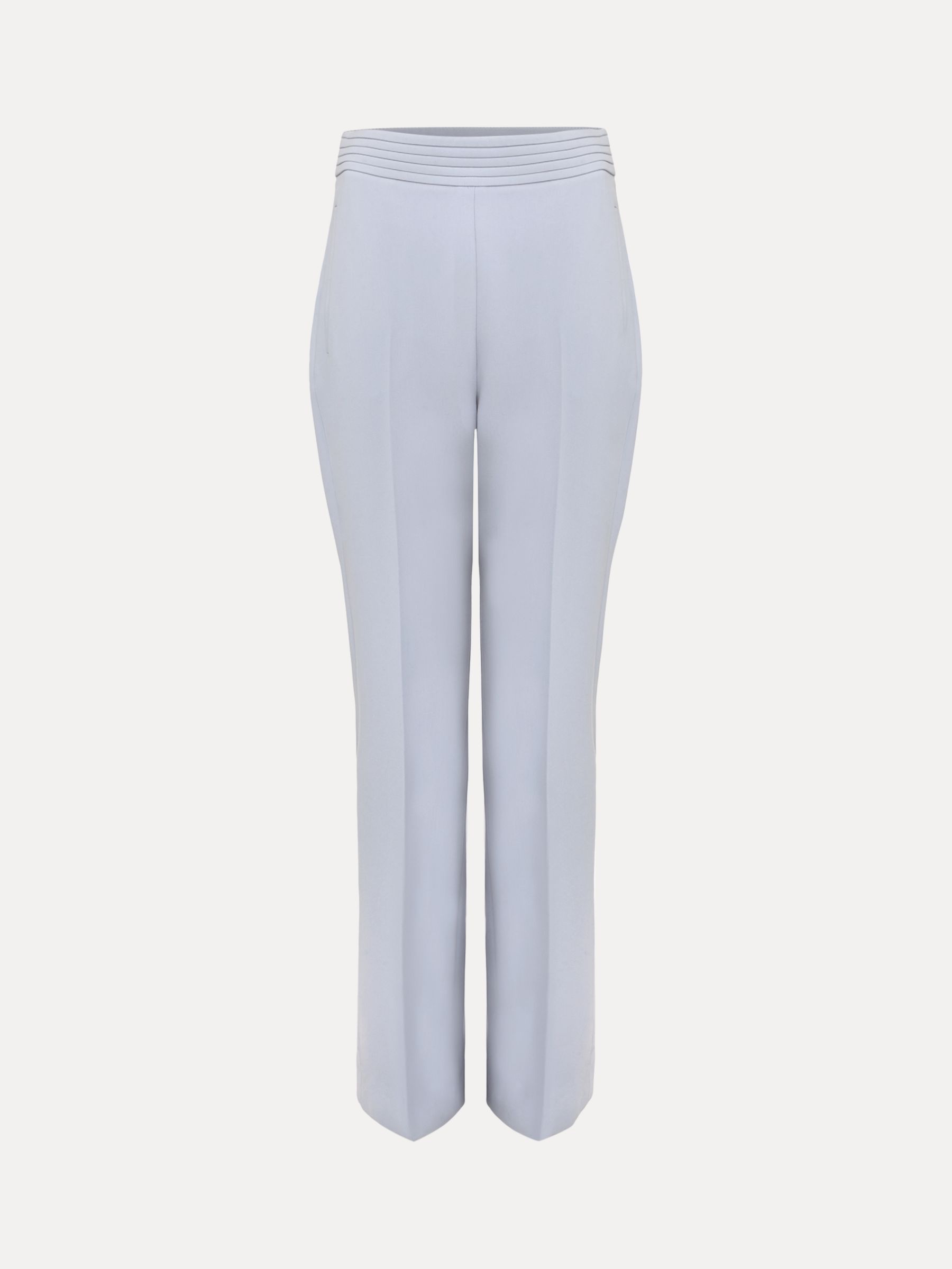 Phase Eight Alexis Pleat Waistband Suit Trousers, Pale Blue, 8