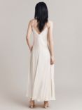 Ghost Florrie A-Line Satin Slip Maxi Dress